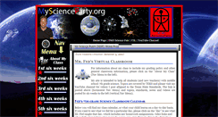 Desktop Screenshot of myscienceparty.com