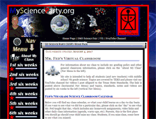 Tablet Screenshot of myscienceparty.com